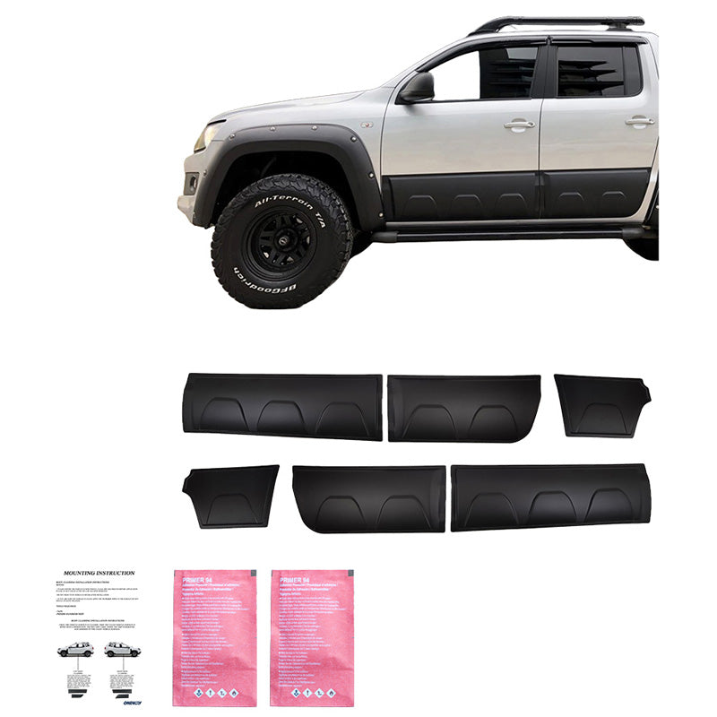 Oneway Karosserieverkleidung passend für Volkswagen Amarok MK1 2010-2022 - Mattschwarz