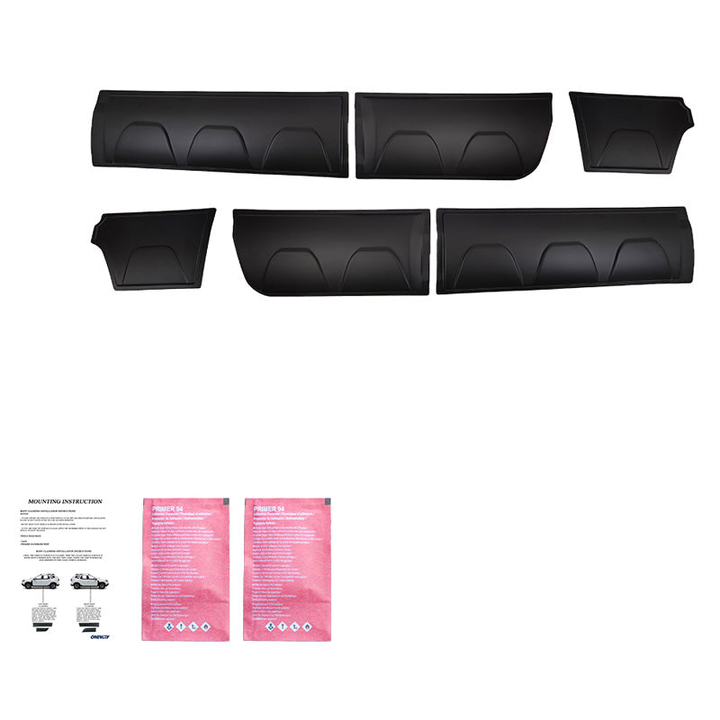 Oneway Karosserieverkleidung passend für Volkswagen Amarok MK1 2010-2022 - Mattschwarz