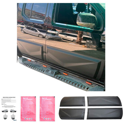 Oneway Karosserieverkleidung passend für Nissan Navara D40 2005-2010 - Mattschwarz