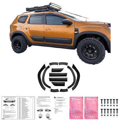 Oneway Kompletter Umbausatz passend für Dacia Duster II 2018-2024 - Mattschwarz