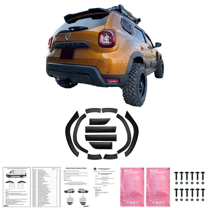 Oneway Kompletter Umbausatz passend für Dacia Duster II 2018-2024 - Mattschwarz
