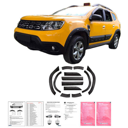 Oneway Kompletter Umbausatz passend für Dacia Duster II 2018-2024 mit Park Assist (Offroad) (ohne Duster Markierung) - Mat...