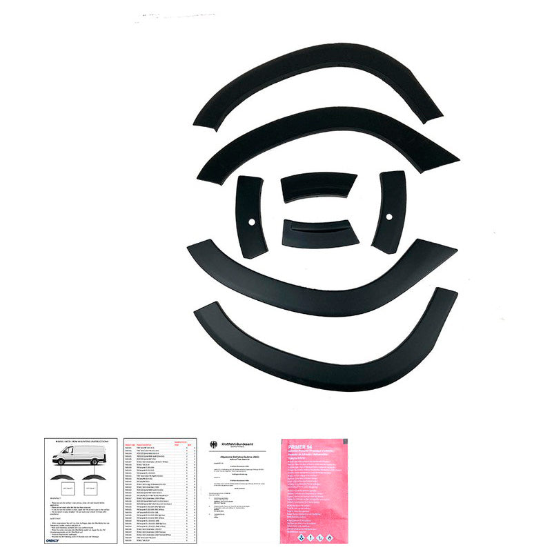 Oneway Kompletter Umbausatz passend für Dacia Duster II 2018-2024 mit Park Assist (Offroad) (ohne Duster Markierung) - Mat...