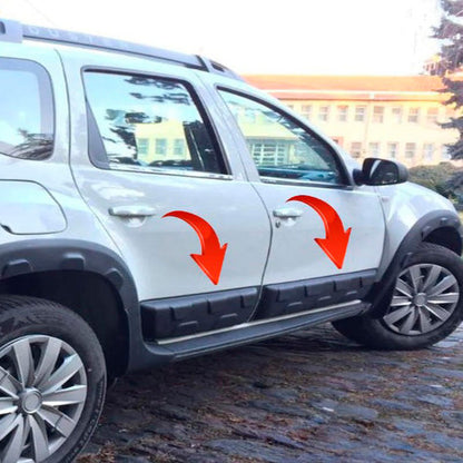 Oneway Kompletter Umbausatz passend für Dacia Duster I 2010-2017 (Offroad) (ohne Duster Markierung) - Mattschwarz