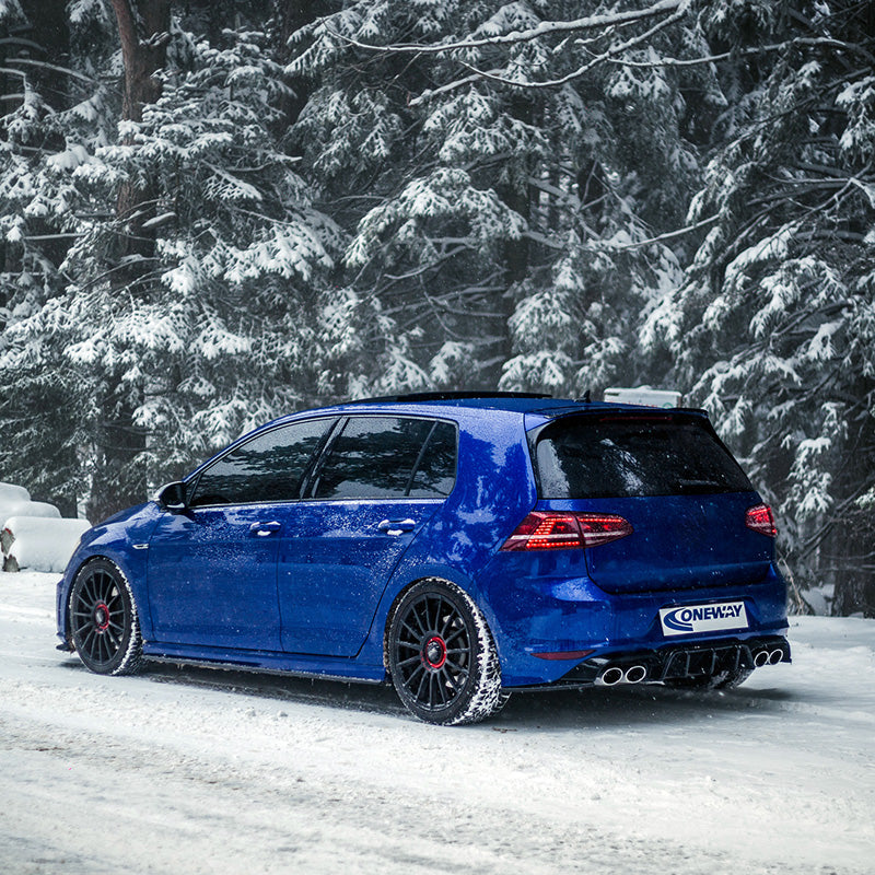 Oneway Kompletter Umbausatz passend für Volkswagen Golf VII HB R 2013-2016 - Schwarz glänzend