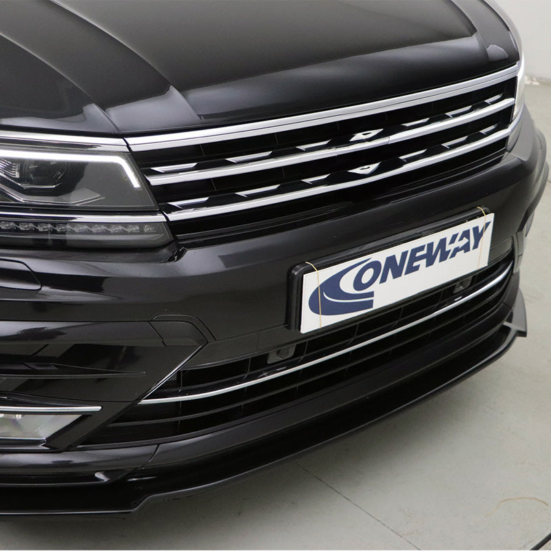 Oneway Kompletter Umbausatz passend für Volkswagen Tiguan II R-Line 2016-2020 - Schwarz glänzend