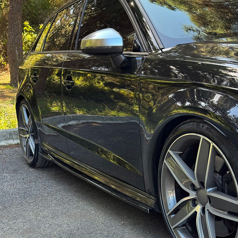 Oneway Kompletter Umbausatz passend für Audi S3 Sportback 8V Facelift 2016-2020 - Schwarz glänzend