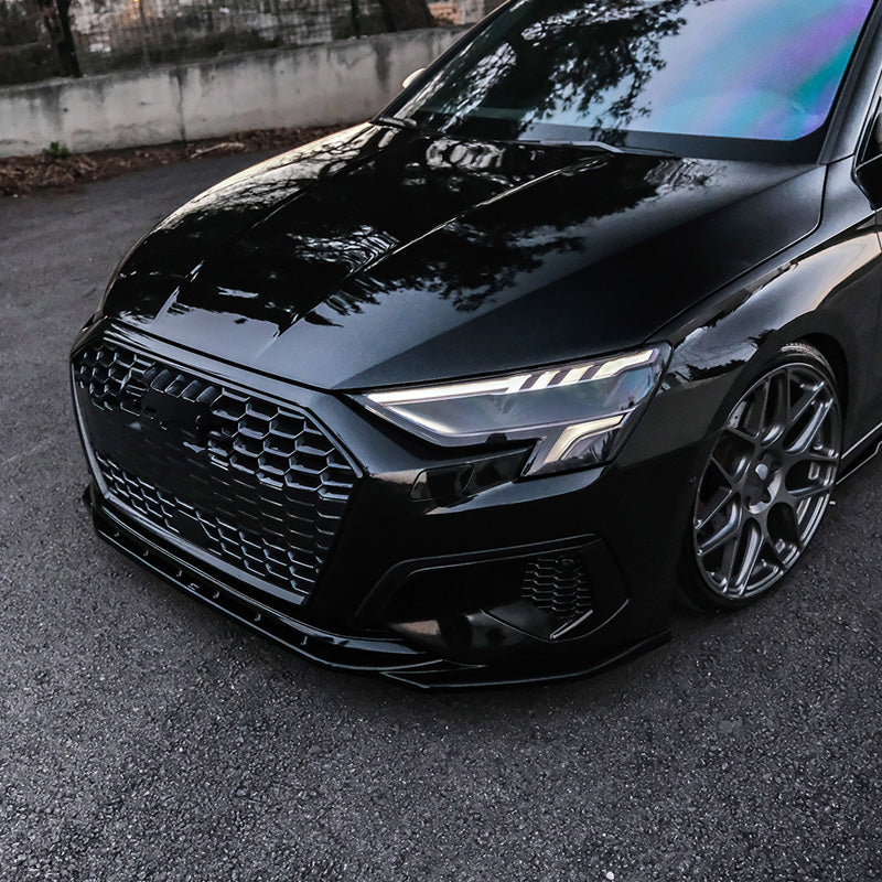 Oneway Kompletter Umbausatz passend für Audi A3 (8Y) Limousine 2020-2024 exkl. S-Line/S3/RS3 - Schwarz glänzend