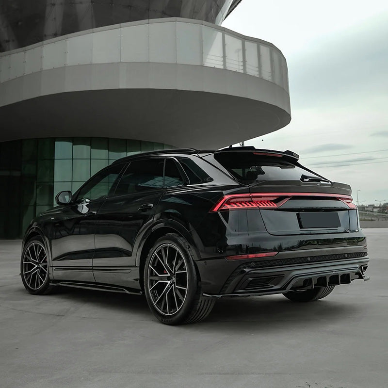 Oneway Kompletter Umbausatz passend für Audi Q8 S-Line & SQ8 MK1 2018-2023 - Schwarz glänzend
