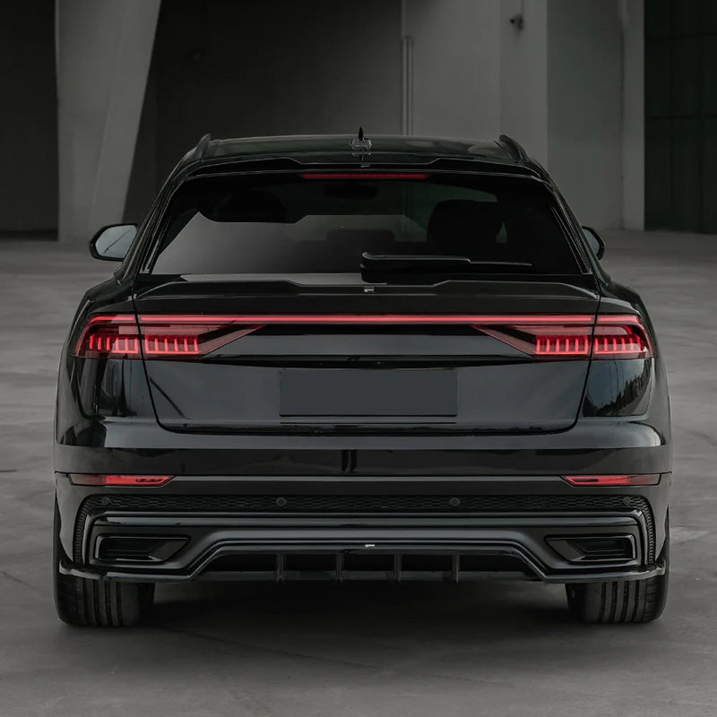 Oneway Kompletter Umbausatz passend für Audi Q8 S-Line & SQ8 MK1 2018-2023 - Schwarz glänzend