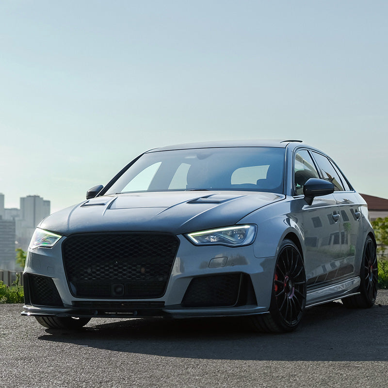 Oneway Kompletter Umbausatz passend für Audi RS3 8V Sportback 2015-2016 - Schwarz glänzend