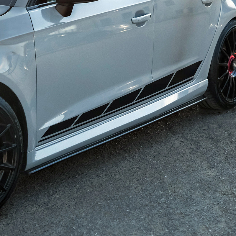 Oneway Kompletter Umbausatz passend für Audi RS3 8V Sportback 2015-2016 - Schwarz glänzend