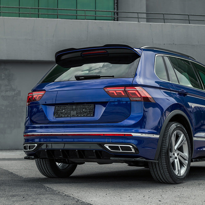 Oneway Kompletter Umbausatz passend für Volkswagen Tiguan II R-Line Facelift 2020-2024 - Schwarz glänzend
