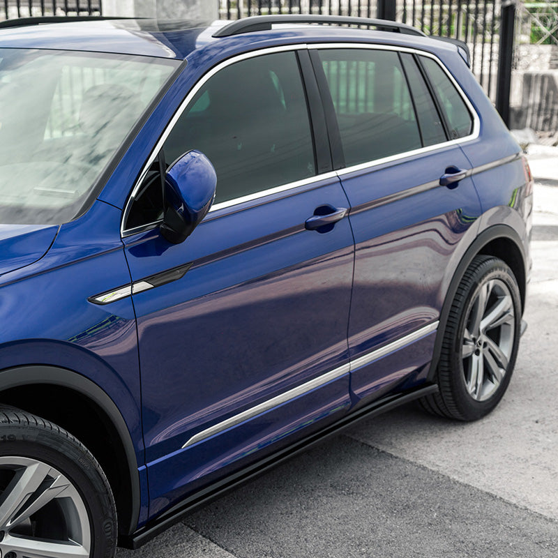 Oneway Kompletter Umbausatz passend für Volkswagen Tiguan II R-Line Facelift 2020-2024 - Schwarz glänzend