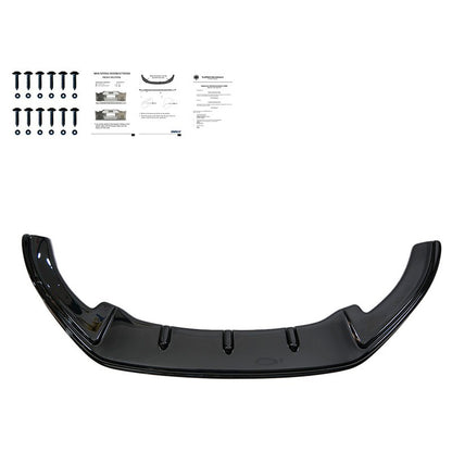 Oneway Frontspoiler passend für Volkswagen Caddy MK3 Facelift 2010-2015 - Schwarz glänzend