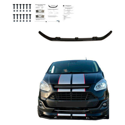 Oneway Frontspoiler passend für Ford Transit Custom MK1 Sportline 2012-2023 - Schwarz glänzend
