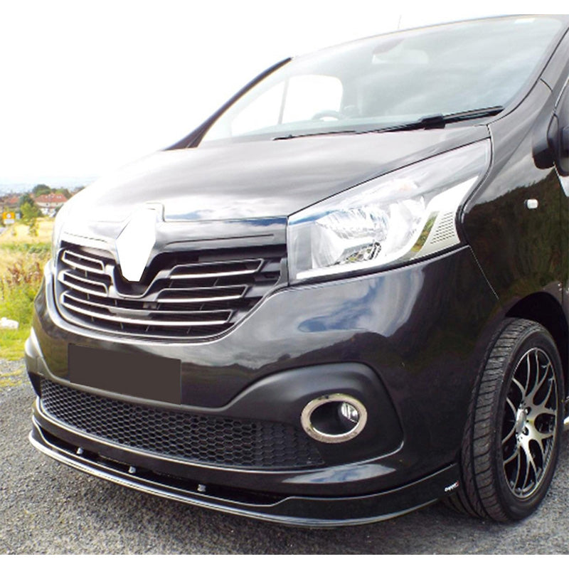 Oneway Frontspoiler passend für Renault Trafic X82 2014-2018 - Schwarz glänzend
