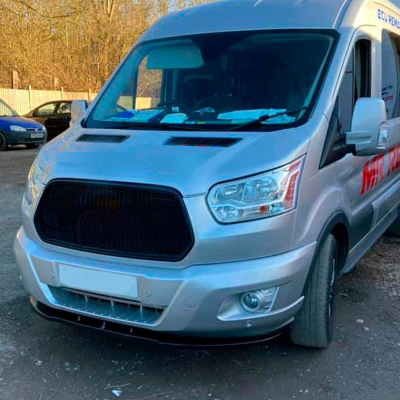 Oneway Frontspoiler passend für Ford Transit MK8 2014-2019 - Schwarz glänzend
