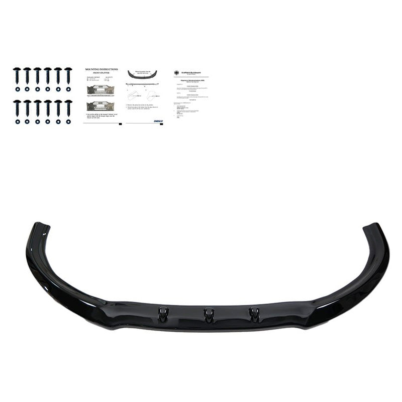 Oneway Frontspoiler passend für Ford Transit MK8 2014-2019 - Schwarz glänzend