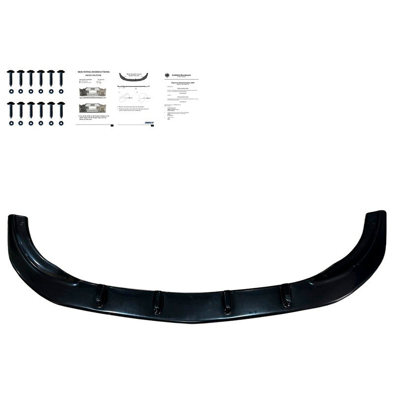 Oneway Frontspoiler passend für Mercedes V-Klasse W447 2014-2019 - Schwarz glänzend