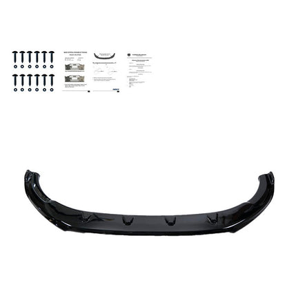 Oneway Frontspoiler passend für Volkswagen Transporter T6 2015-2019 - Schwarz glänzend