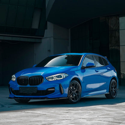 Oneway Frontspoiler passend für BMW 1er F40 M-Pack/M135i 2019- - Schwarz glänzend