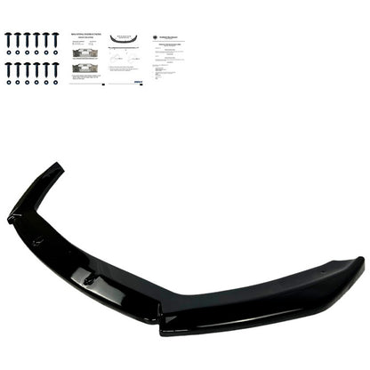 Oneway Frontspoiler passend für Seat Leon (5F) HB/SC/ST FR/Cupra Facelift 2017-2020 - Schwarz glänzend
