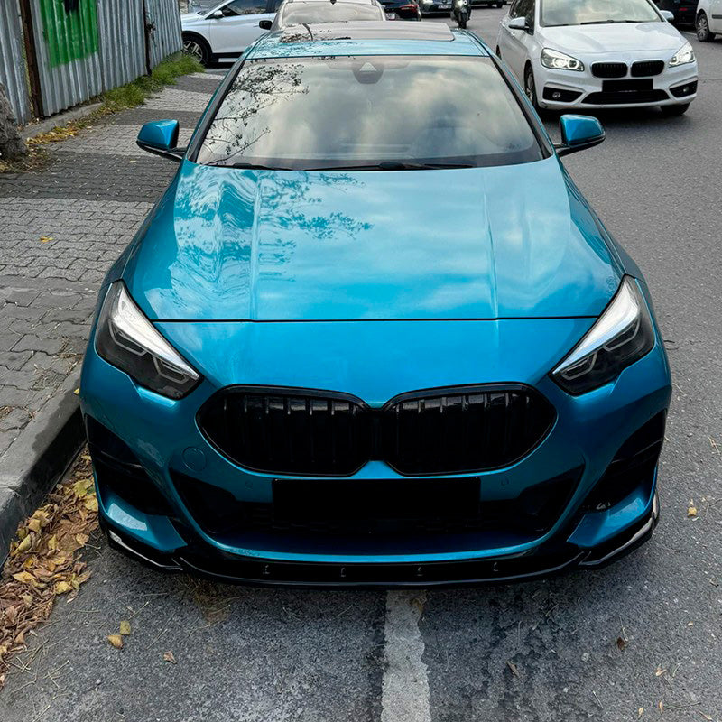 Oneway Frontspoiler passend für BMW 2er F44 Gran Coupe M-Pack/M235i 2019- - Schwarz glänzend