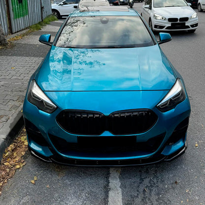 Oneway Frontspoiler passend für BMW 2er F44 Gran Coupe M-Pack/M235i 2019- - Schwarz glänzend