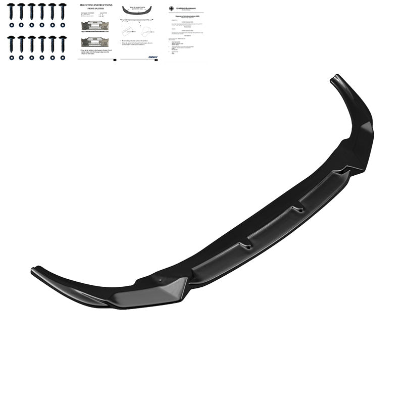 Oneway Frontspoiler passend für BMW Z4 G29 M-Pack 2018- - Schwarz glänzend