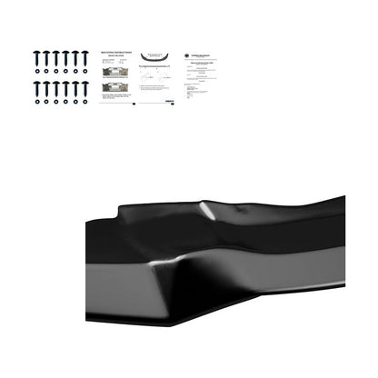 Oneway Frontspoiler passend für BMW X6 F16 M-Pack 2014-2019 - Schwarz glänzend