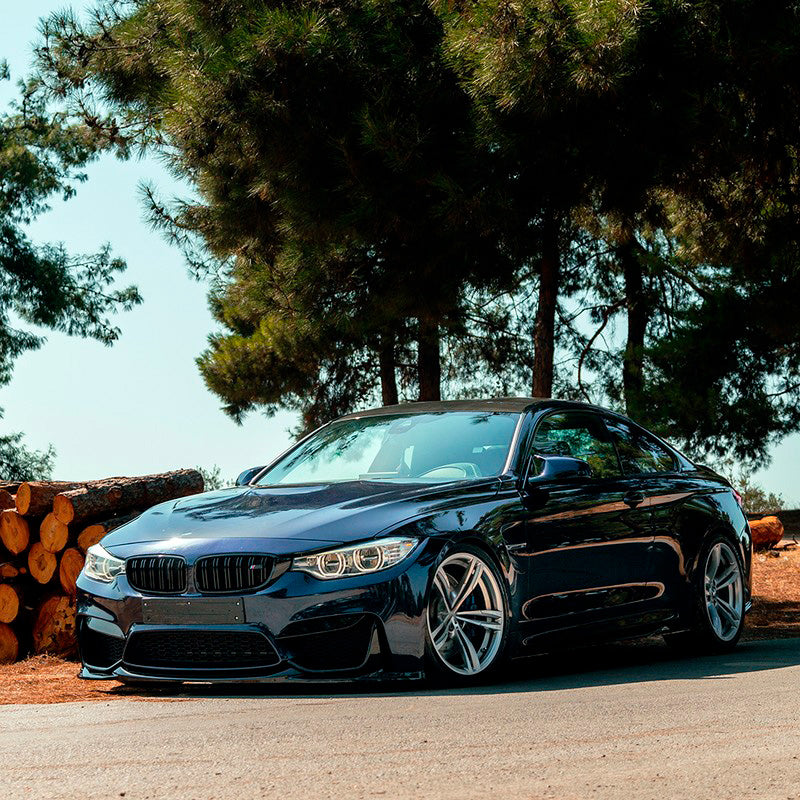 Oneway Frontspoiler passend für BMW M3 F80 2014-2018 & M4 F82 2014-2021 - Schwarz glänzend
