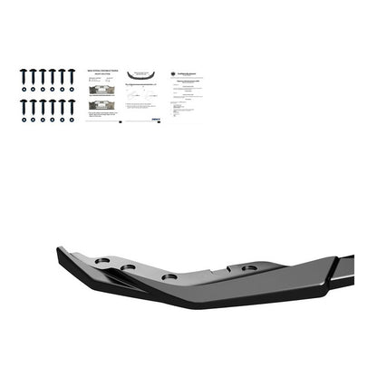 Oneway Frontspoiler passend für BMW 3er G20/G21 M-Pack 2018-2022 - Schwarz glänzend