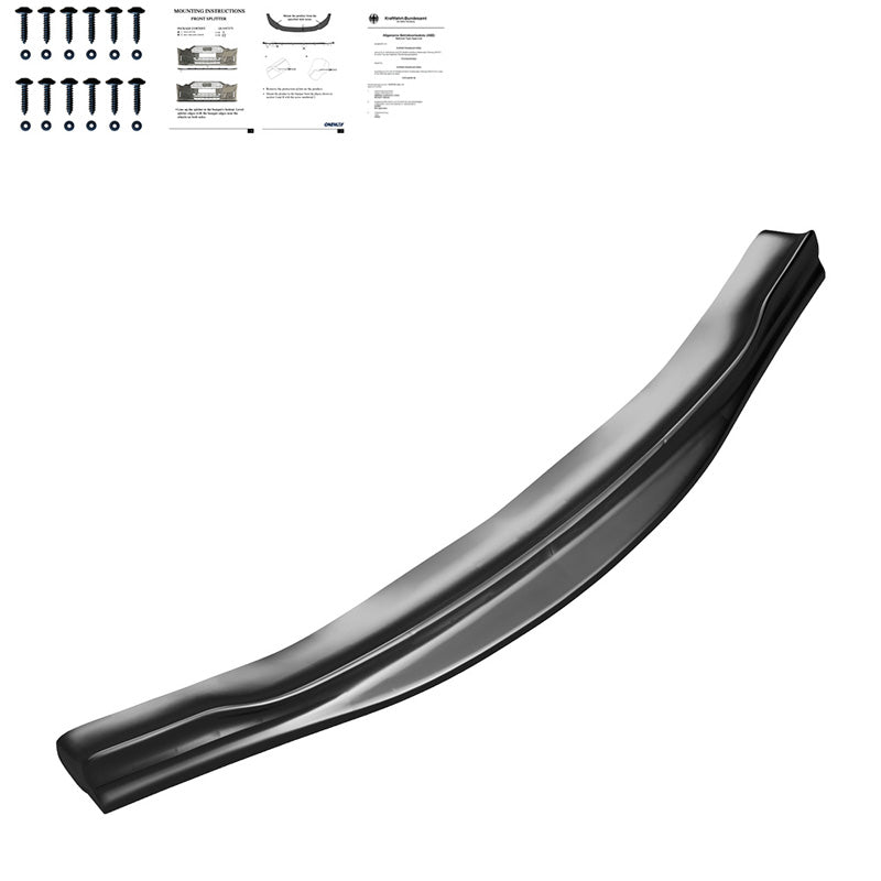 Oneway Frontspoiler passend für BMW M5 F10/F11 2011-2016 - Schwarz glänzend