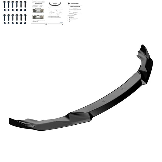 Oneway Frontspoiler passend für BMW M2 Competition F87 2018-2020 - Schwarz glänzend