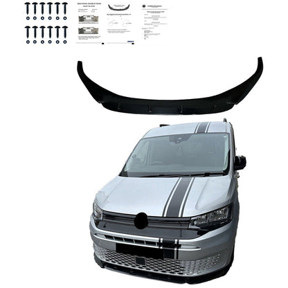 Oneway Frontspoiler passend für Volkswagen Caddy MK5 2020- - Schwarz glänzend