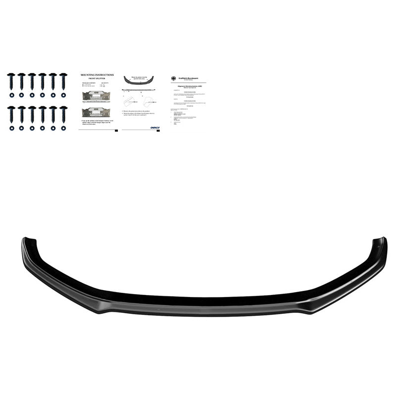 Oneway Frontspoiler passend für Audi A5 S-Line/S5 F5 Coupe/Sportback 2017-2019 - Schwarz glänzend
