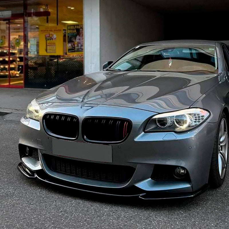 Oneway Frontspoiler passend für BMW 5er F10/F11 M-Pack 2011-2016 - Schwarz glänzend