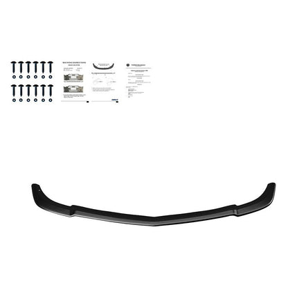 Oneway Frontspoiler passend für Mercedes C-Klasse W204 AMG-Line Facelift 2011-2014 - Schwarz glänzend