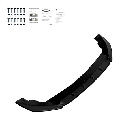 Oneway Frontspoiler passend für Seat Leon IV HB/ST FR 2020- - Schwarz glänzend