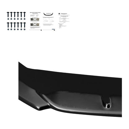 Oneway Frontspoiler passend für Seat Leon IV HB/ST FR 2020- - Schwarz glänzend