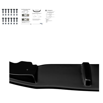 Oneway Frontspoiler passend für BMW 7er G11 M-Pack 2015-2018 - Schwarz glänzend