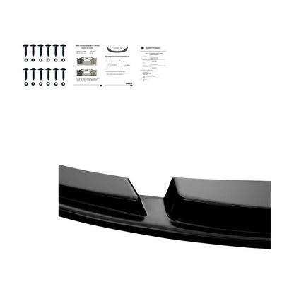 Oneway Frontspoiler passend für BMW 6er F06/F12/F13 Facelift M-Pack 2013-2018 - Schwarz glänzend