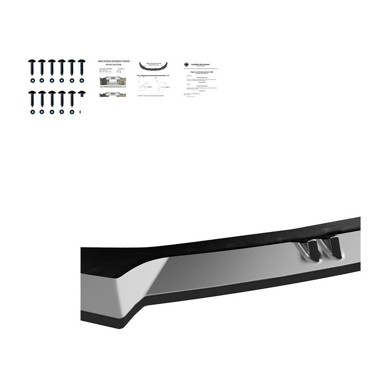 Oneway Frontspoiler passend für Subaru BRZ MK1 2012-2017 - Schwarz glänzend