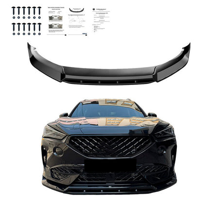Oneway Frontspoiler passend für Cupra Formentor 2020-2024 exkl. VZ5 - Schwarz glänzend