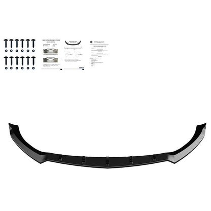 Oneway Frontspoiler passend für Mercedes CLA Coupe AMG-Line C118/X118 2019- - Schwarz glänzend