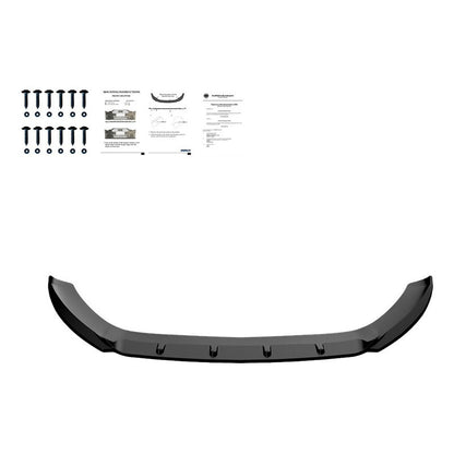 Oneway Frontspoiler passend für Seat Leon (5F) HB/SC/ST FR/Cupra 2013-2016 - Version 2 - Schwarz glänzend