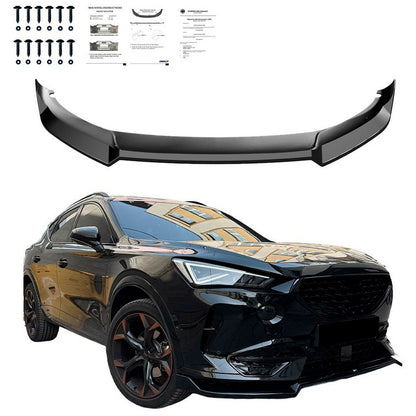 Oneway Frontspoiler passend für Cupra Formentor 2020-2024 exkl. VZ5 - Version 2 - Schwarz glänzend