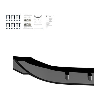 Oneway Frontspoiler passend für Audi A3 S-Line/S3 8Y 2020-2024 - Version 2 - Schwarz glänzend