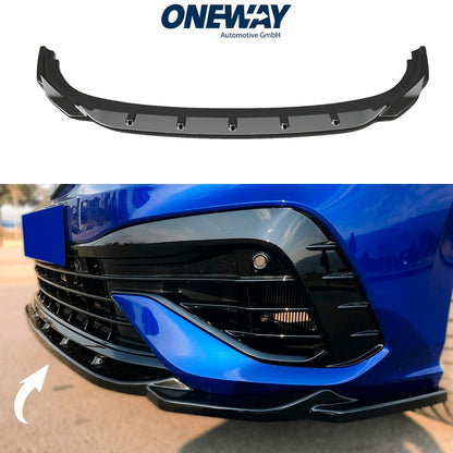 Oneway Frontspoiler passend für Volkswagen Golf VIII HB/Variant R 2020- - Schwarz glänzend